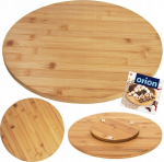 Serveerimislaud Orion 122991, 35 cm x 2.5 cm, 35 cm, &Oslash; 35 cm, Pruun v.