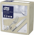 Pabersalvr&auml;tikud Tork Natural, 39 cm x 39 cm, beež v., 150 tk