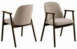 Toolide komplekt Monza 60, matt, beež v./tumepruun v., 57 cm x 55.5 cm x 80.5 cm, 2 tk