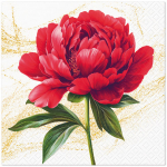 Pabersalvr&auml;tikud PAW Scarlet Flow, 33 cm x 33 cm, punane v., 20 tk