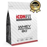 Toidulisand ICONFIT Whey Protein 80, vanilje maitse, 1000 g
