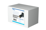 Valgusti lagi GTV Lupo, GU10, 2 x 50 W, must v.