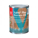 Terrassi&otilde;li Tikkurila Valtti Terrace Oil Plus, l&auml;bipaistev v., 0.9 l