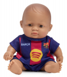 Beebinukk Miniland FC Barcelona Latin Boy, 21 cm, sinine v.