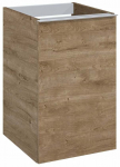 Rippuv vannitoakapp Elita Look, tamm v., 44.9 cm x 40 cm x 63.5 cm