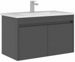Vannitoakapp valamuga Kalune Design Arno, hall v., 45 cm x 85 cm x 52 cm