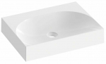 Vannitoa kraanikauss Ravak Lite XJX01360000, komposiitmaterjal, 60 cm x 45 cm x 10 cm, valge v.
