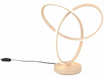 Laualambid Reality Lando, LED, 8W, liivakarva pruun v./pruun v.