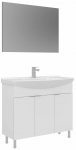 Vannitoa m&ouml;&ouml;bli komplekt Kalune Design Purus 100-476, valge v., 50 cm x 100 cm x 83 cm