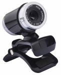 Kahjustatud pakendiga toode. Veebikaamera Vakoss WS-3355 VGA, must v., CMOS