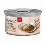 Kassi m&auml;rgtoit Natural Kitty Broth, kanaliha/tuunikala, 0.080 kg