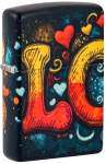 Tulemasin Zippo 46283 Love Design, mitmev&auml;rviline