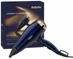 F&ouml;&ouml;n Babyliss Black Onyx 5911E, 2000 W, sinine v./kuldne v.