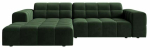 Nurgadiivan Cosmopolitan Design Chicago Venus 2940, pudeli roheline v., vasak, 167 x 234 cm x 78 cm