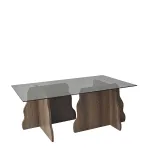Kohvilaud Kalune Design Canyon, p&auml;hklipuu v./fume v., 105 cm x 65 cm x 40 cm