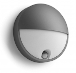 &Otilde;ue seinavalgusti Philips Capricorn, 6W, LED, IP44, hall v., 7.8 cm x 21.4 cm