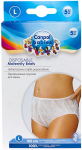 Rasedate alusp&uuml;ksid Canpol Babies Disposable Maternity Briefs, valge v., L, 5 tk