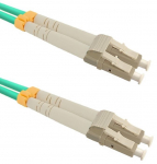 Juhe Qoltec LC/UPC to LC/UPC 50/125 OM3 LC/UPC, LC/UPC, 15 m, roheline v.