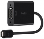 Juhe Belkin USB Type-C male, VGA 15 pin female, 0.15 m, must v.
