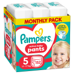 P&uuml;ksm&auml;hkmed Pampers Pants, 5 suurus, 11 - 17 kg, 152 tk
