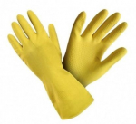 Kindad kummist Kuchcik Rubber Gloves, kollane, L