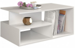 Kohvilaud Prima, valge v., 90 cm x 51 cm x 43 cm