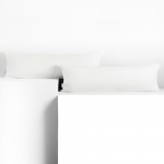 Padjap&uuml;&uuml;r Restilo Amber, valge, 120 cm x 20 cm, 2 tk