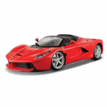 M&auml;nguauto Bburago LaFerarri Aperta 26022, 1:24, must v./punane v.