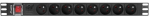 Pikendusjuhe Lanberg, PDU-PRO-07F-0200-B, 2 m, 7 pesa