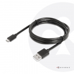 Kaabel Club 3D CAC-1408, Micro USB/USB 3.1 Type A, 100 cm, must v.
