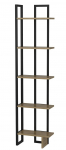 P&otilde;randariiul Kalune Design Alice 875ZNA3619, pruun v./must v., 180 cm x 21.6 cm x 45.2 cm