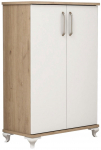 Kingakapp Kalune Design Asta, valge v./p&auml;hklipuu v., 32.5 cm x 72 cm x 100 cm
