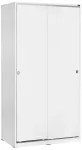 Riidekapp Kalune Design SWD-402-BB-2, valge v., 94 cm x 52 cm x 182 cm