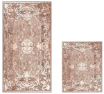 Vannitoamattide komplekt Foutastic 510610 299ANR1689, heleroosa, 60 cm x 150 cm