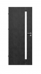 Siseukseleht Domoletti SIMI, vasakpoolne, antratsiit tamm v., 203.5 x 74.4 x 4 cm