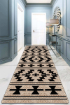 Koridorivaip Conceptum Hypnose 908CHL2156, must/beež, 100 cm x 80 cm