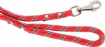 Koera rihm Zolux, punane v., 1.2 m x 13 mm