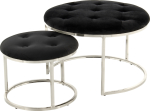 Tumba Kayoom Myla RARSZ-BLK, h&otilde;be v./must v., 60 cm x 60 cm x 41 cm