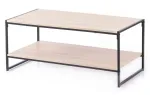Kohvilaud Homede Coxe, tamm v./must v., 105 cm x 53 cm x 45 cm