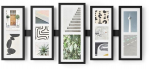 Fotoraam Umbra Shuffle, 40 cm x 129 cm, must
