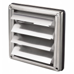 V&auml;lised ventilatsioonirestid Haushalt, roostevaba teras, 137 mm x 137 mm, 97 mm