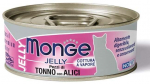 Kassi m&auml;rgtoit Monge Jelly Adult, tuunikala/an&scaron;oovised, 0.08 kg