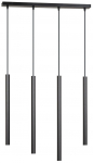 Valgusti rippuv Emibig Selter 4, G9, 4 x 8 W, must v.