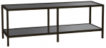 TV-laud Kalune Design Basic, must v./tumehall v., 130 cm x 40 cm x 45 cm
