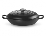 Malmpott Le Creuset Cauldrons, 30 cm, 3.5 l, must v.
