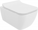 WC-pott, seinapealne Mexen Margo, kaanega, 360 mm x 510 mm