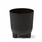 Lillepott Lamela Aria 226-04, plastik, must