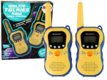 Politseiniku m&auml;nguasjad, raadiod Lean Toys Walkie Talkie, kollane