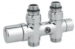 Klapid radiaatoritele Carlo Poletti Twinvalve 24-19, termostaat-, radiaatorile, 1/2''