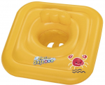 T&auml;ispuhutav parv Bestway Swim Safe Swimming Seat 1-2 Years, kollane v., 76 cm x 76 cm x 24 cm